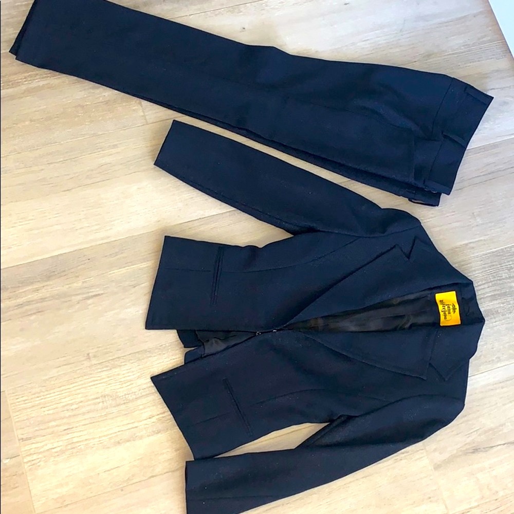 Jana Pistejoba Women’s Dress Suit Pant 2 pc Navy